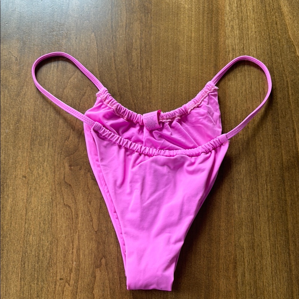 SKIMS Vibrant Pink Bikini Bottom